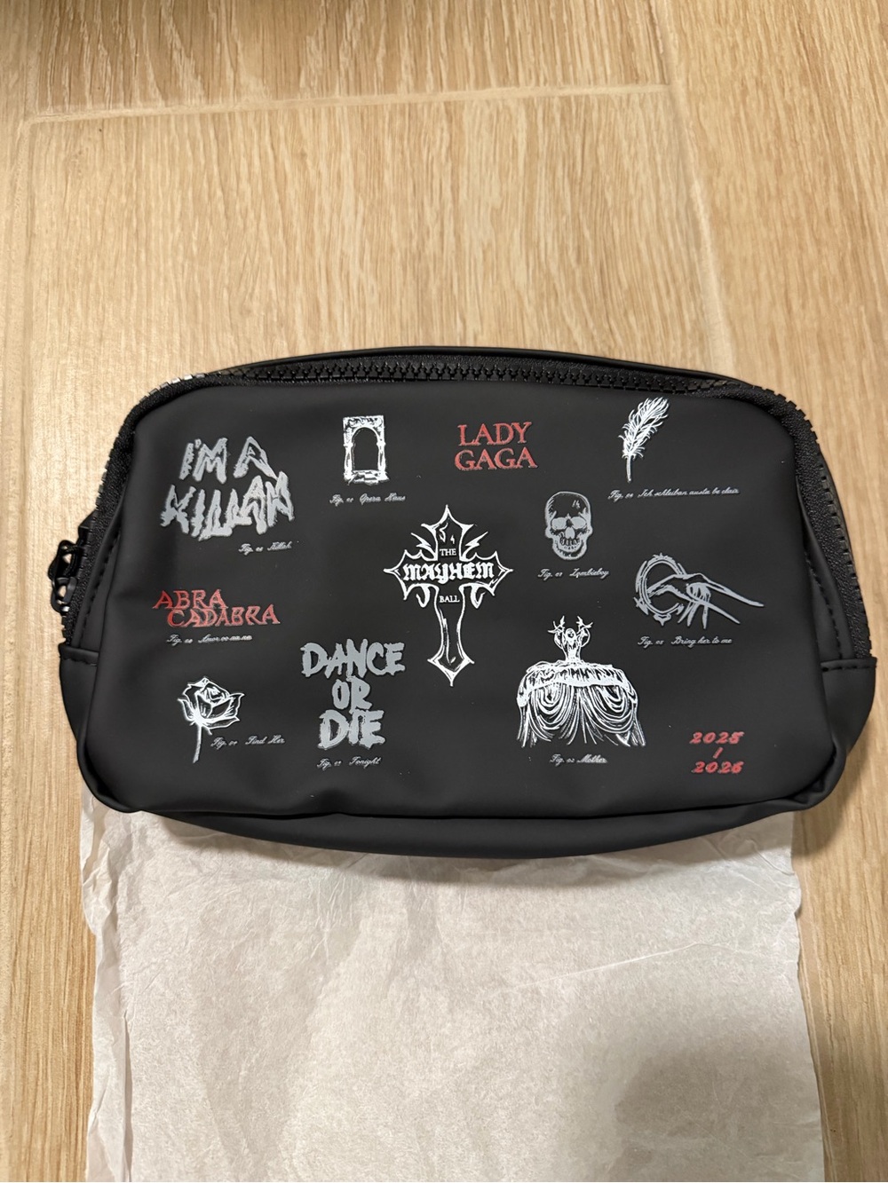 Lady Gaga The Chromatica tour pouch bag